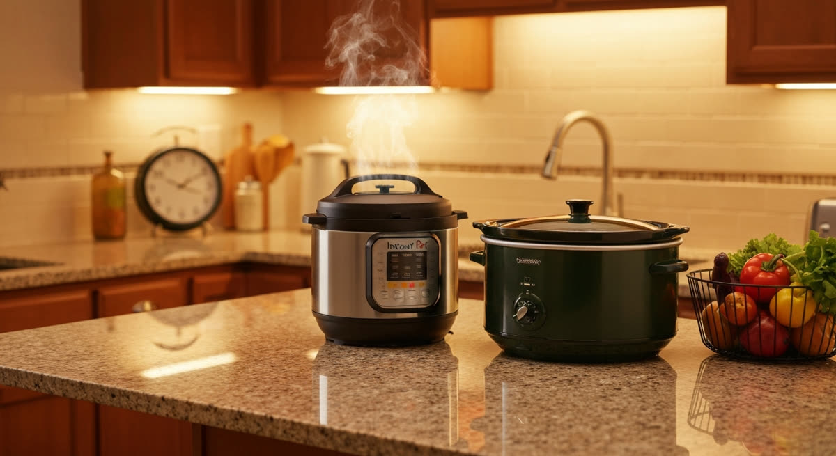 Instant Pot vs Slow Cooker: Which Actually Saves Time?